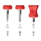 Tekton 3-in-1 Stubby Phillips/Slotted Driver (No. 2 x 1/4 in., Red) DMT17002 - alternate 6